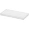 Plymor Frosted Rectangular Acrylic Display Base, 4" W x 2" D x 0.375" H